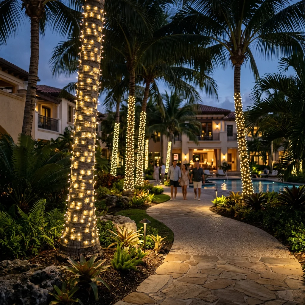 Add Instant Wow: Choose the Right Palm Tree Light Wrap