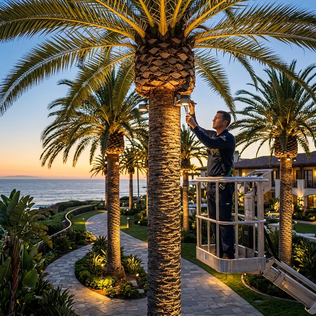 When to Consider Palm Tree Light Repair
